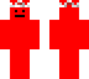 pure red with only crown