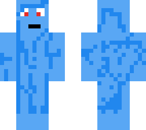 random blue person
