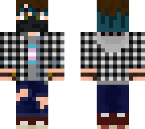 santi (black flannel)