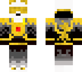 yellow/golden team themed panda skin