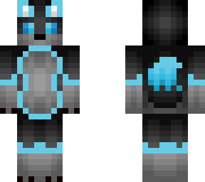 a random wolf (blue version)