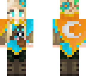 blue elf with cloak and trico pet.
