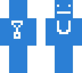 blue man