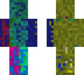 colourful dummy