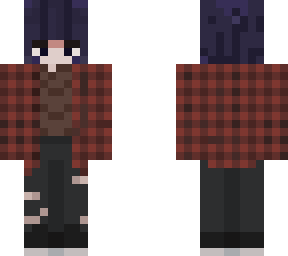 og skin by kizzez - red flannel