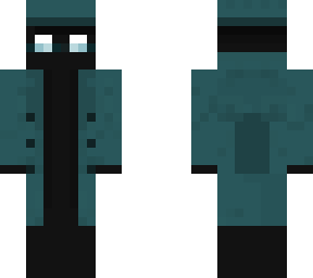 ratskui cyan outfit with glasses