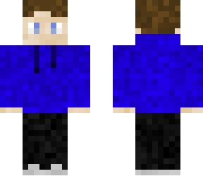 blue hoody