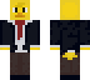 duck in a suit!