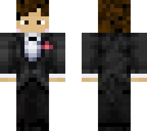black suit