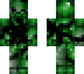 infected green steve