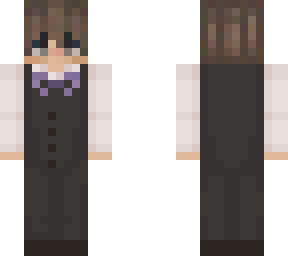 purple bow tie