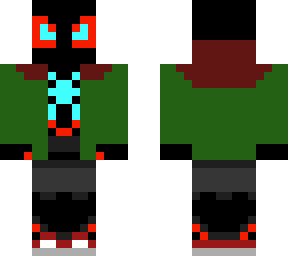 spider verse overwear over my miles suit