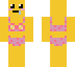 banana man with bikini