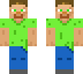 mirror steve (green)