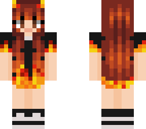 on fire