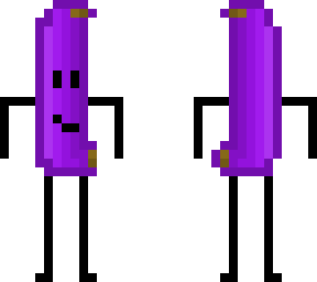 purple banana