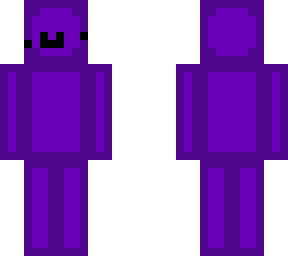 purple blob man
