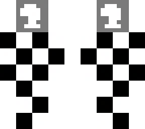 white knight chess piece