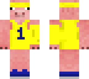 basketball pig w/ arm sleeve