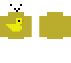 cute lil duck sweater plus face
