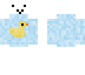 cute lil duck sweater plus face but nice and fluffy!