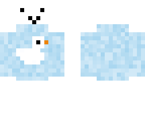 cute lil goose sweater plus face but nice and fluffy!