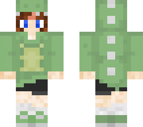 green dino pullover hoodie