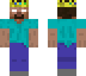 herobrine with crown