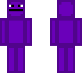 purple blob man