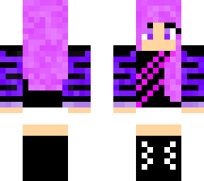 purple pink magenta ender girl