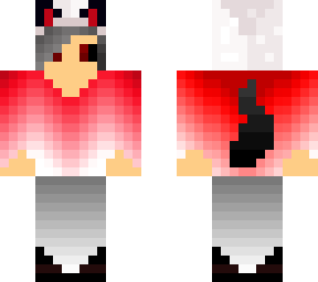 scarry wolf skin