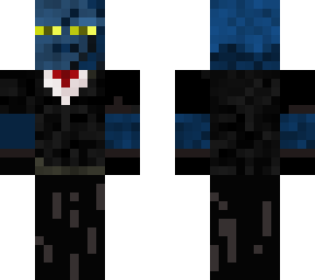 suited blue enderman