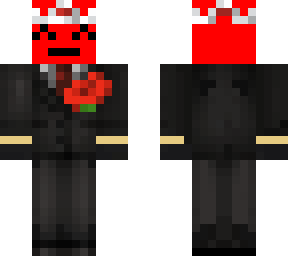 zakelijke red suit man