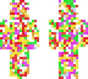 a three year old that played with paints