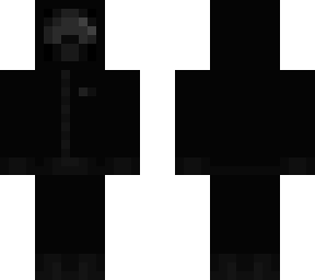 black hazmat suit