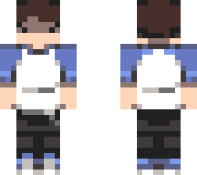 blue shirt