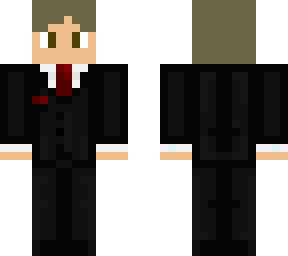 dean in a suit