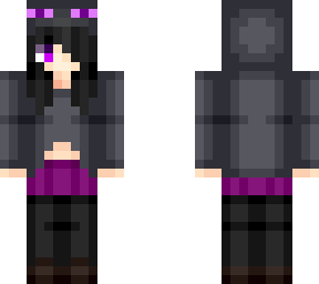 ender girl from the minecraft anim