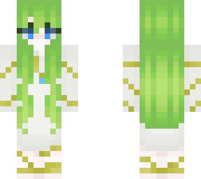 green hair