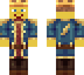 koning thoomgie (blauw, ik heb een nieuwe survival, dus dan een nieuwe skin!