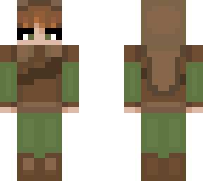 main skin but leather clothes