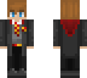 me in gryffindor robe