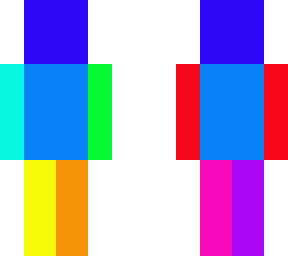multi-coloured