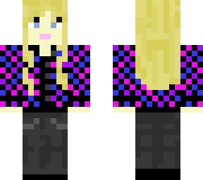 plaid girl