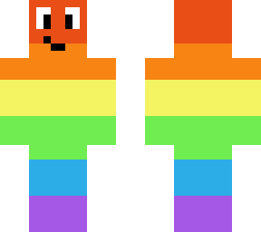 Rainbow skin | Minecraft Skin