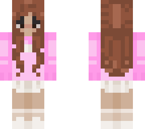 she wears pink!