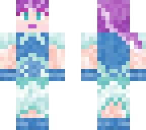 teal and purpur