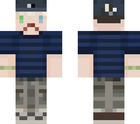 7gabo with cap and moustache