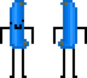 blue blob banana