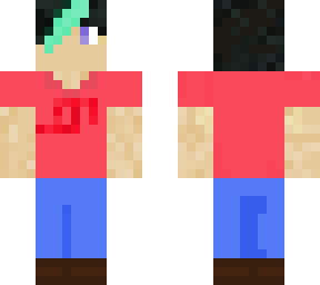 bright clothed man